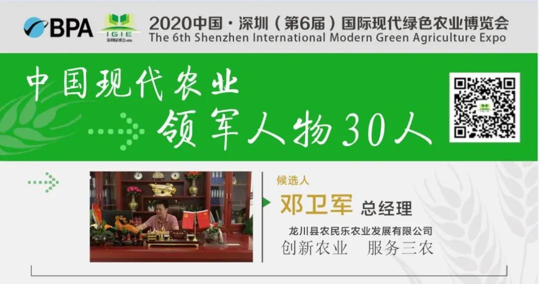 【现代农业领军人物30人】邓卫军——赋能特色农业，创新产业发展